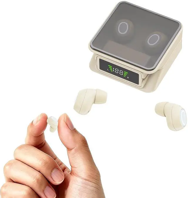 Main image of Invisible Mini Sleep Earbuds Wireless Bluetooth Small Invisible Ear Buds Smallest Headphones Tiny Micro Small Hidden Discreet Earbuds for Work Sleeping Side Sleeper
