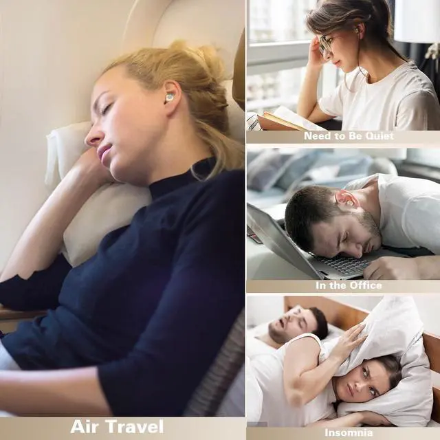 Alt view image 6 of 7 - Invisible Mini Sleep Earbuds Wireless Bluetooth Small Invisible Ear Buds Smallest Headphones Tiny Micro Small Hidden Discreet Earbuds for Work Sleeping Side Sleeper