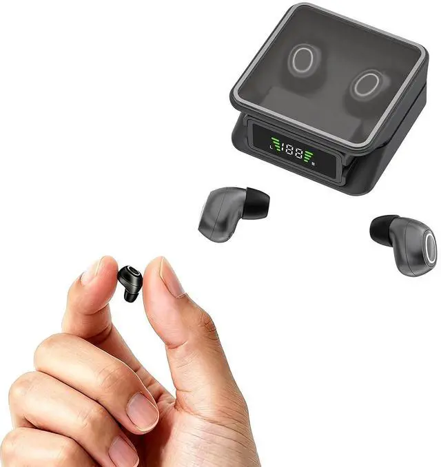 Main image of Invisible Mini Sleep Earbuds Wireless Bluetooth Small Invisible Ear Buds Smallest Headphones Tiny Micro Small Hidden Discreet Earbuds for Work Sleeping Side Sleeper