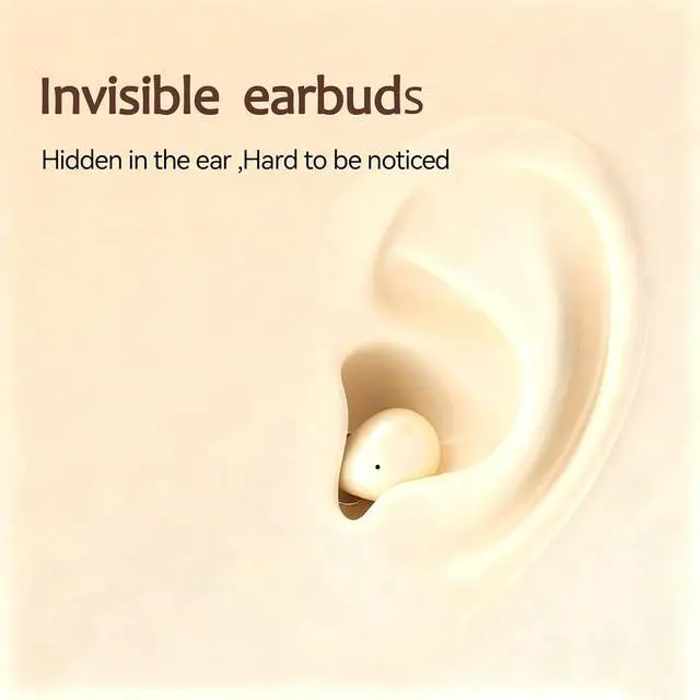 Alt view image 6 of 7 - Invisible Small Mini Sleep Earbuds Wireless Bluetooth Invisible Headphones Ear Buds Smallest Tiny Micro Hidden Discreet Earbuds for Work Sleeping Side Sleeper