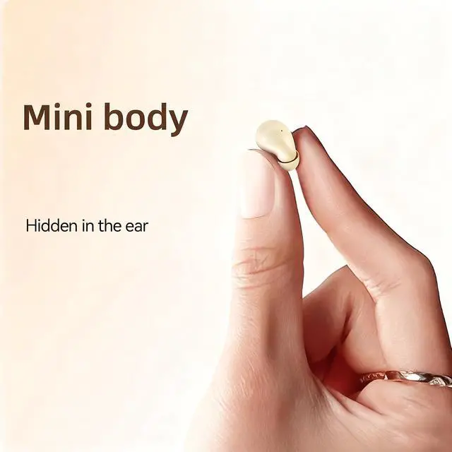Alt view image 4 of 7 - Invisible Small Mini Sleep Earbuds Wireless Bluetooth Invisible Headphones Ear Buds Smallest Tiny Micro Hidden Discreet Earbuds for Work Sleeping Side Sleeper