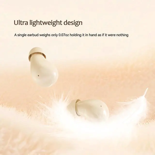 Alt view image 5 of 7 - Invisible Small Mini Sleep Earbuds Wireless Bluetooth Invisible Headphones Ear Buds Smallest Tiny Micro Hidden Discreet Earbuds for Work Sleeping Side Sleeper