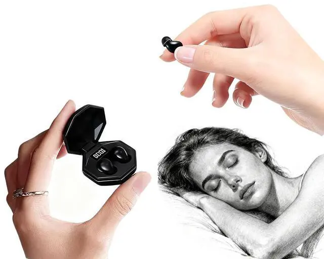 Main image of Invisible Small Mini Sleep Earbuds Wireless Bluetooth Invisible Headphones Ear Buds Smallest Tiny Micro Hidden Discreet Earbuds for Work Sleeping Side Sleeper