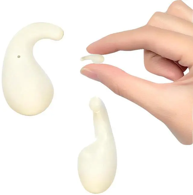 Main image of Flat Mini Small Invisible Sleep Earbuds Wireless Bluetooth Invisible Ear Buds Headphones Smallest Micro Tiny Discreet Hidden Earbuds for Work Sleeping Side Sleeper