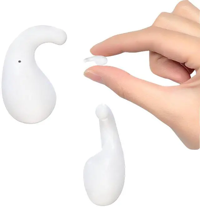Main image of Flat Mini Small Invisible Sleep Earbuds Wireless Bluetooth Invisible Ear Buds Headphones Smallest Micro Tiny Discreet Hidden Earbuds for Work Sleeping Side Sleeper