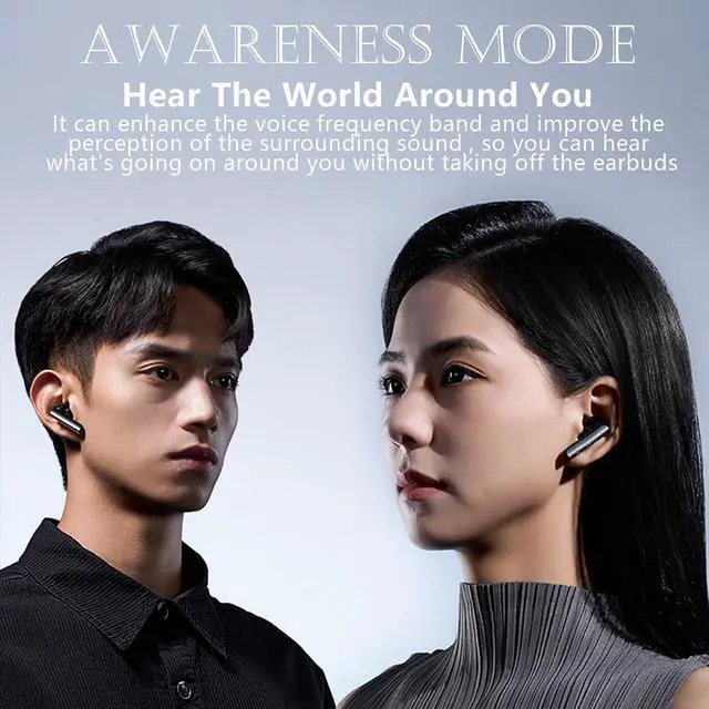 Alt view image 4 of 7 - Pink Active Noise Canceling Earbuds Wireless Bluetooth Sleeping Noise Cancelling Earbuds Earphones For Sleep Noise Reduction Ear Buds Sleeping Noise Cancellation Bluetooth Headphones Noise Canceling