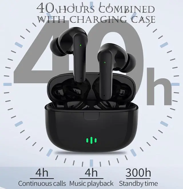 Alt view image 6 of 7 - Pink Active Noise Canceling Earbuds Wireless Bluetooth Sleeping Noise Cancelling Earbuds Earphones For Sleep Noise Reduction Ear Buds Sleeping Noise Cancellation Bluetooth Headphones Noise Canceling
