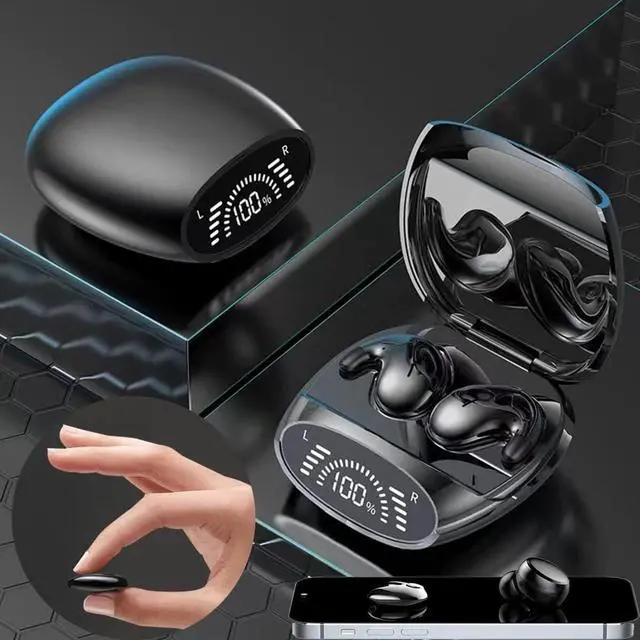 Alt view image 5 of 6 - Sleeping Hidden Sleep Earbuds for Side Sleepers Tiny Smallest Invisible Earbuds Wireless Bluetooth Discreet for Work Invisible Hidden Headphones Work Mini Small