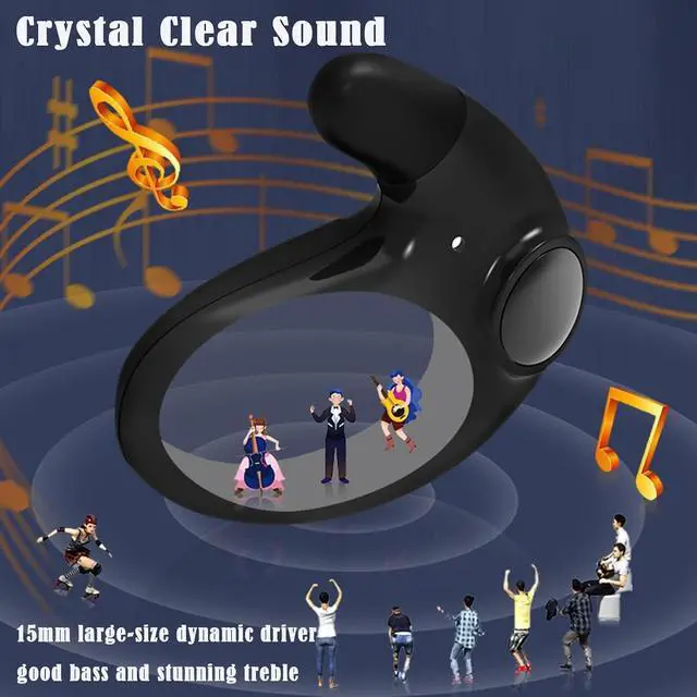 Alt view image 4 of 6 - Sleeping Hidden Sleep Earbuds for Side Sleepers Tiny Smallest Invisible Earbuds Wireless Bluetooth Discreet for Work Invisible Hidden Headphones Work Mini Small