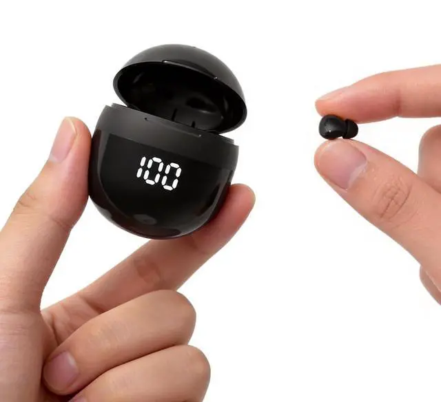 Main image of Invisible Mini Earbuds Wireless Bluetooth, Low Profile Micro Smallest Tiny Discreet Hidden Earbuds for Work, Small Headphones, Invisible Sleep Wireless Earphone IPX5 Waterproof for Small Ear Canals