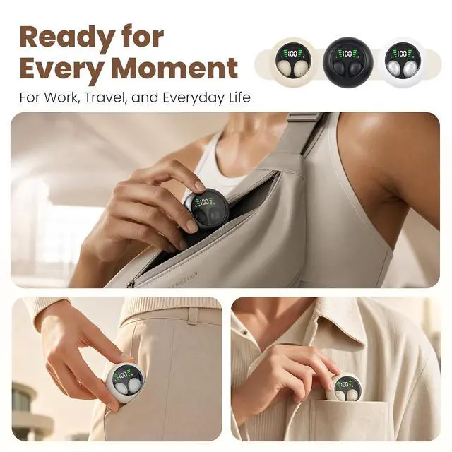 Alt view image 5 of 7 - Small Mini Invisible Earbuds Headphones Wireless Bluetooth Smallest Discreet Tiny Hidden Earbuds for Work Micro Low Profile Sleep Sleeping Earbud Invisible Mini Ear Buds for Small Ears Canals