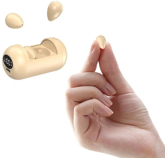 Main image of Tiny Mini Invisible Earbuds Wireless Bluetooth Small Invisible Headphones Ear Buds for Sleeping Smallest Micro Hidden Small Discreet Earbuds for Work