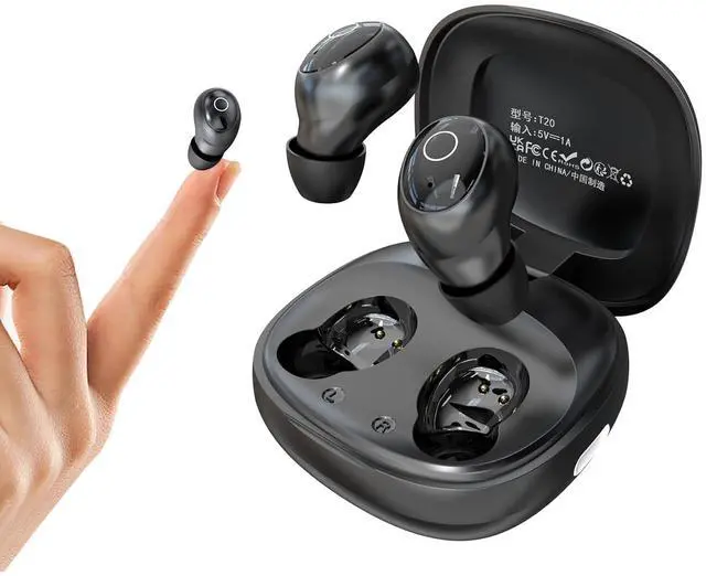 Main image of Mini Invisible Small Tiny Earbuds Wireless Bluetooth Ear Buds for Small Ears Canals Women Sleep Earbuds for Side Sleepers Sleeping Micro Smallest Discreet Hidden Earbuds Headphones for Work