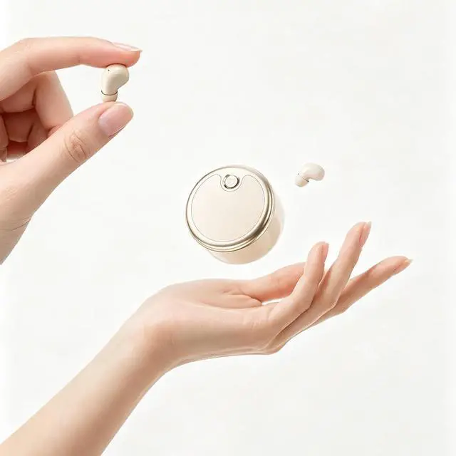 Main image of Invisible Mini Earbuds Wireless Bluetooth Hidden for Work Small Invisible Ear Buds Smallest Headphones Tiny Micro Small Discreet Sleep Earbuds Sleeping Side Sleeper