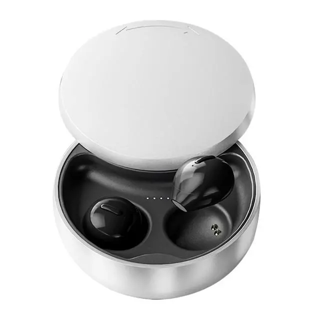Main image of Smallest Invisible Earbuds Wireless Ear Buds Bluetooth in Ear Mini Discreet Small Tiny Earpiece Sleep Earbuds Hidden with Charging Case Headphones for Small Ears Work Sleeping Android iOS Black