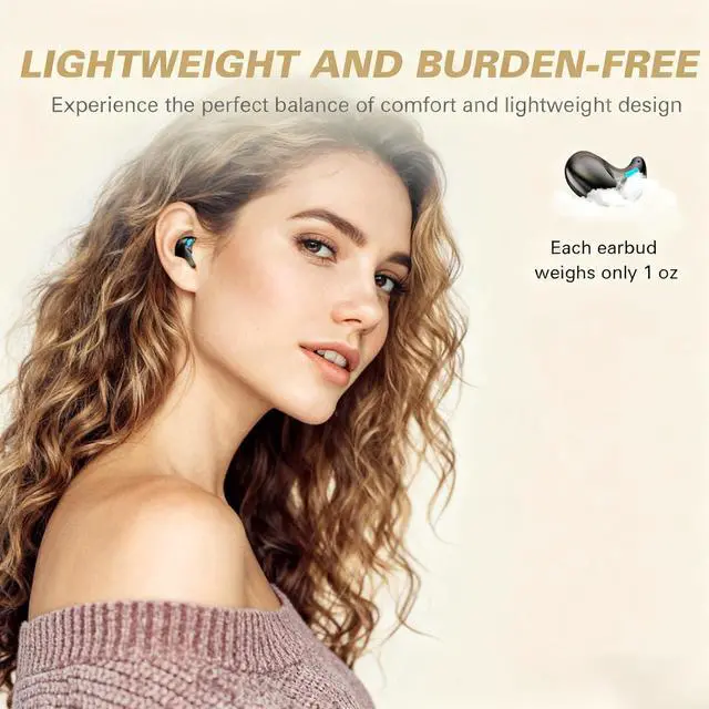 Alt view image 5 of 7 - Flat Invisible Sleep Wireless Earphone IPX5 Waterproof Thin Invisible Sleep Earbuds for Side Sleepers Sleep Ear Buds Smallest Tiny Small Mini Discreet Earbud for Sleeping Invisible Headphones