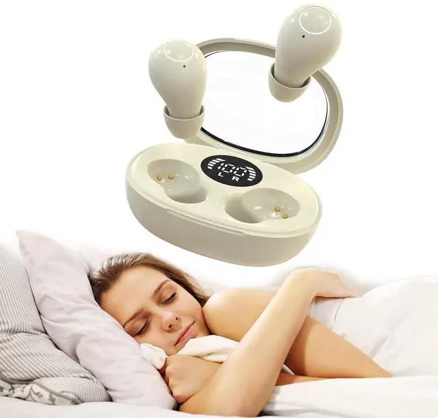 Main image of Sleep Earbuds for Sleeping Side Sleepers Friendly Wireless Bluetooth Small Mini Invisible Earbuds for Small Ears Sleep Ear Buds for Sleeping Tiny Discreet Hidden Invisible Headphones for Work