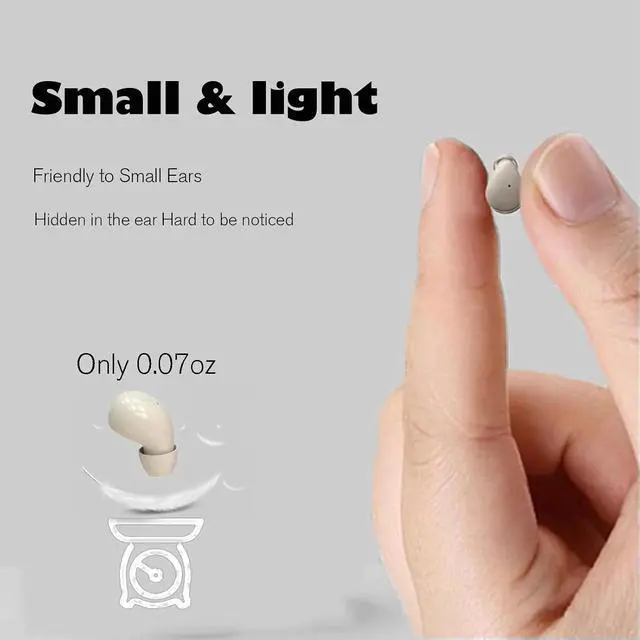 Alt view image 5 of 6 - Sleep Earbuds for Sleeping Side Sleepers Friendly Wireless Bluetooth Small Mini Invisible Earbuds for Small Ears Sleep Ear Buds for Sleeping Tiny Discreet Hidden Invisible Headphones for Work