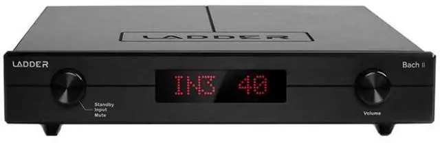 Main image of Ladder Bach II R2R Preamplifier Discrete R2R decoding DSD Hi end Single Ended Balanced with Remote Control (Black)