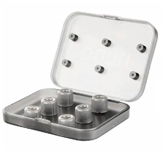 Alt view image 6 of 7 - DUNU S&S Stage Studio Silicone Eartips S/M/L (3pairs) for Nozzle Diameter from 4mm 5.5mm for Stage Studio for MOONDROP ARIA,DUNU Titan S2 (S/M/L(Each Size 1 Pair))