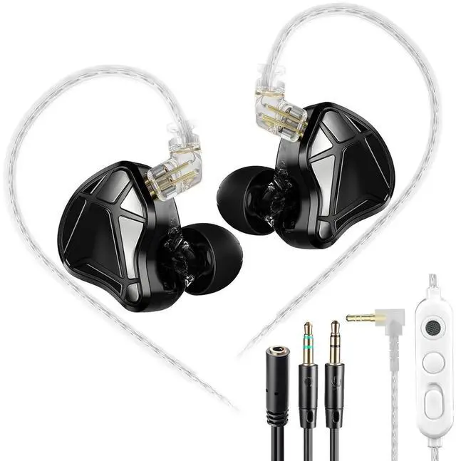 Main image of Axas in Ear Monitor for Gaming IEM with Mic Tuned for FPS 3.5 Jack | Great Sound Separation & Spatiality. Wide Frequency Range. High Transparency. Powerful Bass and Detailed Treble Reproduction