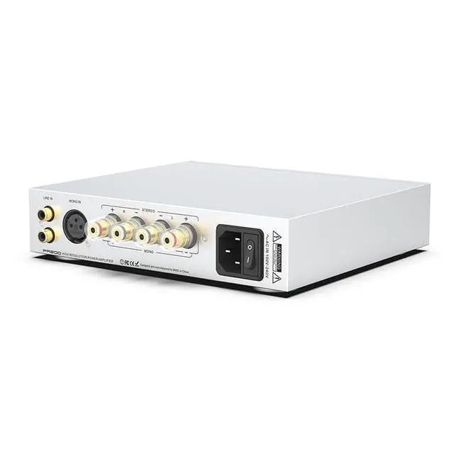 Alt view image 3 of 7 - SMSL PA200 Gallium Nitride Power Amplifier MQA Mono Stereo Pure AMP PGA2311 Digital Volume Control High Power Audio Grade