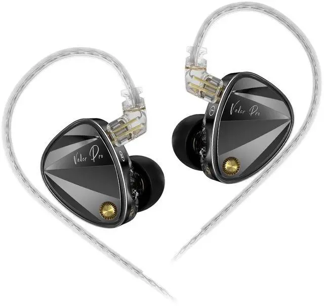 Main image of Vader Pro in Ear Monitors Gaming Earbuds, Triple Dynamic Driver IEM with 4 Tuning Switches, Clarity in All Frequency Stereo Sound Comfortable Noise Isolating Earphones for Stage and Studio (NNMIC)