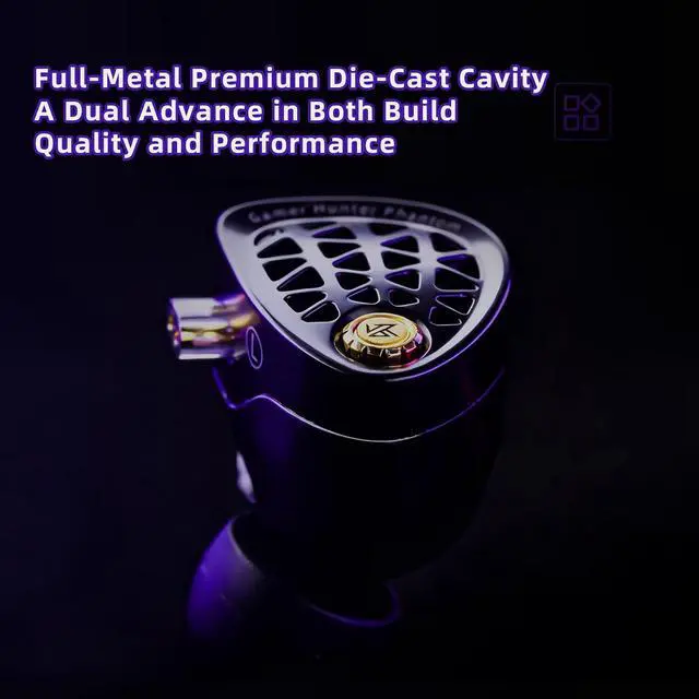 Alt view image 7 of 7 - Phantom in Ear Monitor, Gaming Wired Earbuds with Full Metal Cavity, Clear Sound & Deep Bass, Secure Fit Earphones for Audio Engineers, Musicians (Mic)