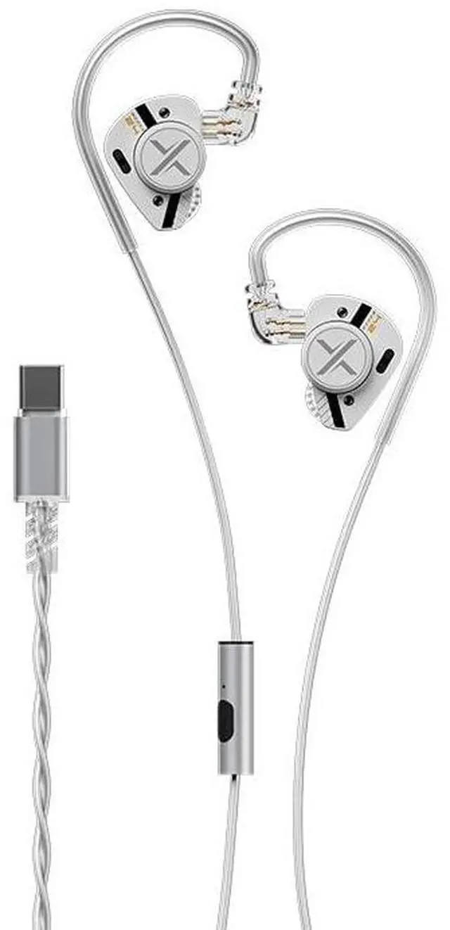 Main image of Op.24 Earphpne 2DD 4BA Drivers in Ear Monitors with Adjustable Tuning Options 0.78 2pin S Cable Gaming Earphone (Type C with mic)
