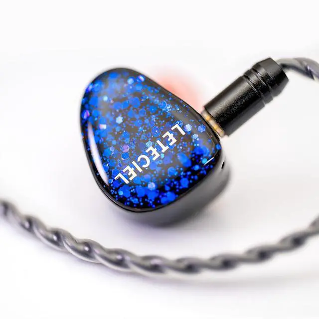 Alt view image 2 of 7 - LETEClEL Shark Band Three Dynamic Coils 2D Gaming Headphones ACG Earbuds HlFl in Ear Earphone