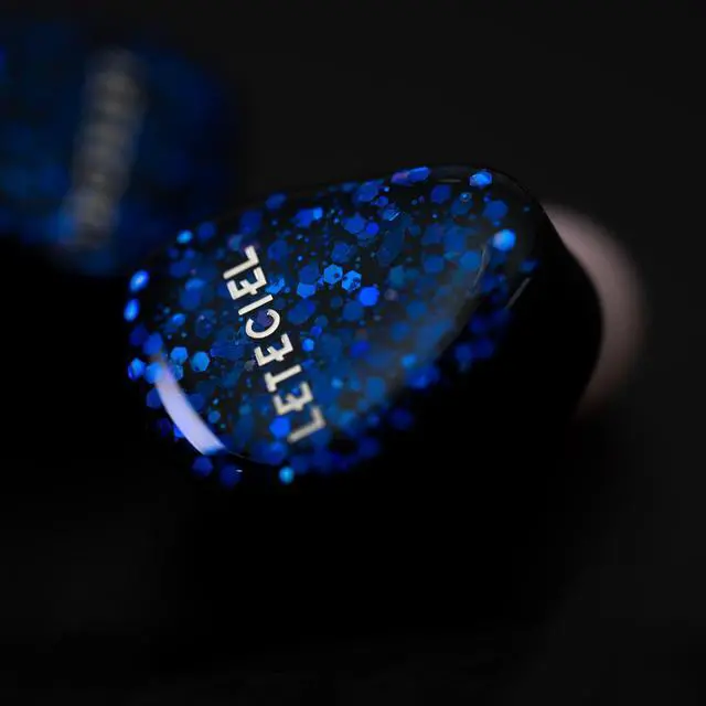 Alt view image 5 of 7 - LETEClEL Shark Band Three Dynamic Coils 2D Gaming Headphones ACG Earbuds HlFl in Ear Earphone