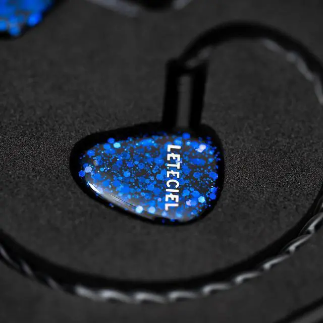 Alt view image 7 of 7 - LETEClEL Shark Band Three Dynamic Coils 2D Gaming Headphones ACG Earbuds HlFl in Ear Earphone