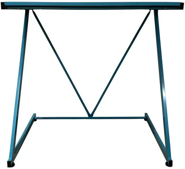 Alt view image 3 of 6 - Urban Shop Z-Shaped Student Desk, Blue