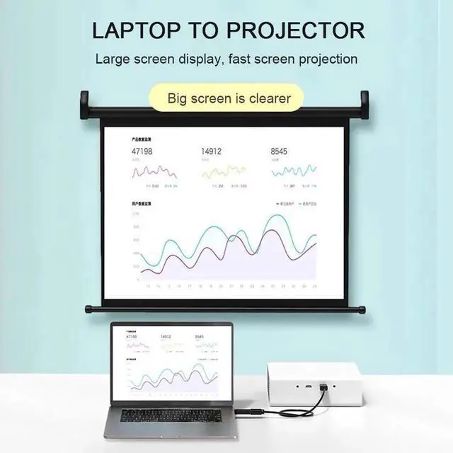Alt view image 6 of 7 - 2-Pack 4K DisplayPort to HDMI Adapter Display Port DP to HDMI Adapter Male to Female Gold Plated 2K 3D 60Hz for HP, HDTV, Dell, GPU, AMD, NVIDIA,Projector, PC,Desktop, More Desktop & Display