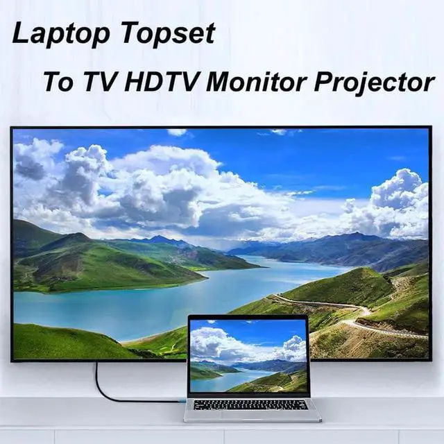 Alt view image 3 of 7 - DIXSG 8K@60Hz 4k/2K/1080p HDMI-compatible Male To HDMI Male V2.1 SDR HDR Ultra HD UHD Cable For Laptops Monitor Projector, 2-PACK, 3.3FT