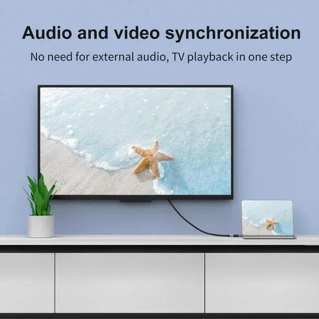 Alt view image 6 of 7 - DIXSG 8K DisplayPort to HDMI-compatible Adapter Coupler 8K@30Hz 4K@120Hz DP1.4 to HDMI2.1 Male to Female Cable Extension Extender Black