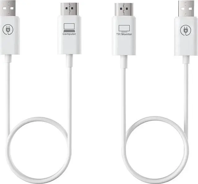 Main image of DIXSG Wireless HDMI Transmitter and Receiver,Video Transmitter and Receiver Kit,98ft/1080P HDMI Extender Converter Adapter,Plug & Play,Streaming Media from Laptop,PC,PS4 to HDTV,Monitor,Projector