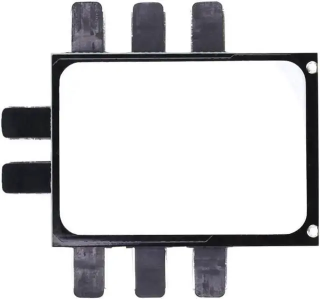 Alt view image 2 of 3 - Fan 1-to-8 Channel Turn High Low Speed Adapter D Type 4 Pin Molex to 8-port 3 Pin Fan HUB Expansion Card Black