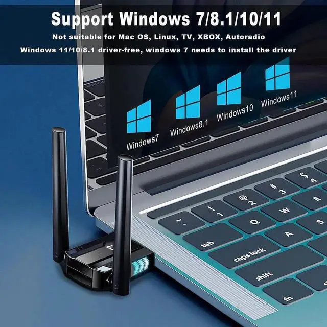 Alt view image 6 of 7 - USB Bluetooth 5.3 Adapter for PC, Long Range Bluetooth Dongle 492FT/150M Wireless Transfer Transmitter Receive, USB Bluetooth Adapter Plug & Play for Desktop Laptop PC with Windows 11/10/8.1/7