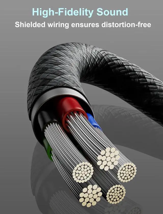 Alt view image 5 of 7 - DIXSG 3.3ft/1M XLR Female to USB C Microphone Audio Cable, USB Type-C to XLR Microphone Cable Adapter for Audio Recording, Dynamic Microphone, Compatible with iPhone15 Series, Tablet, Laptop etc