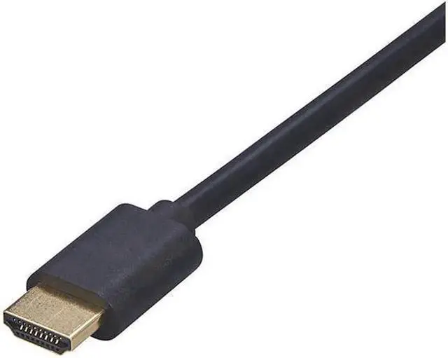 Alt view image 2 of 7 - HDMI to VGA, Hannord Gold-Plated HDMI to VGA 3.3 Feet Cable (Male to Male) Compatible for Computer, Desktop, Laptop, PC, Monitor, Projector, HDTV,, Roku, Xbox and More