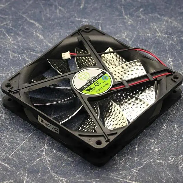 Alt view image 6 of 6 - DIXSG GLOBE FAN RL4Z S1352512H RL4Z B1352512H DC 12V 0.33A 13.5CM 135mm fan pc chassis power cooling fan 135x135x25mm cooler