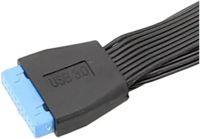 Alt view image 3 of 5 - DIXSG Motherboard USB Splitter Internal USB Hub 19 Pin USB 1 to 2 Splitter Cable 15CM