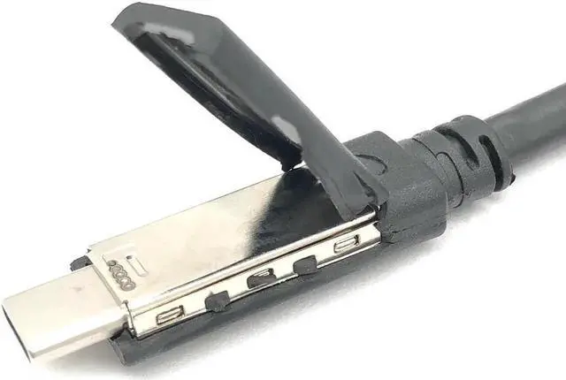 Alt view image 2 of 5 - DIXSG Gen1/Gen2 100W 5A CM-CM cable 6Ft genuine USB 3.2 Type-C male to male for HP 3.3FT/1m