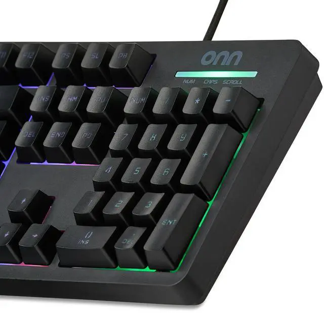 Alt view image 6 of 7 - DIXSG Wired LED Gaming Keyboard, Backlit, Gray