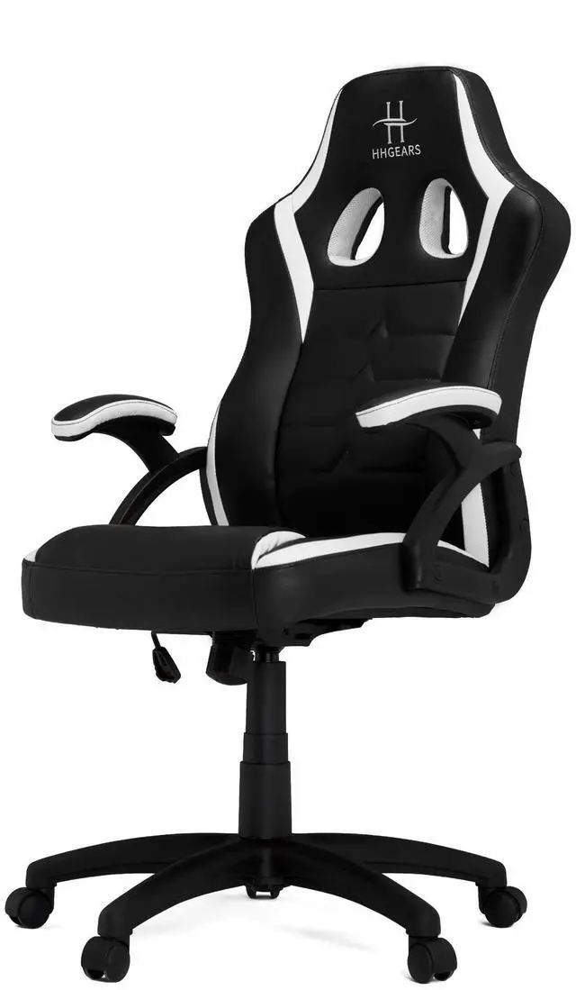 Main image of DIXSG SM115 Gaming Chair Black and White