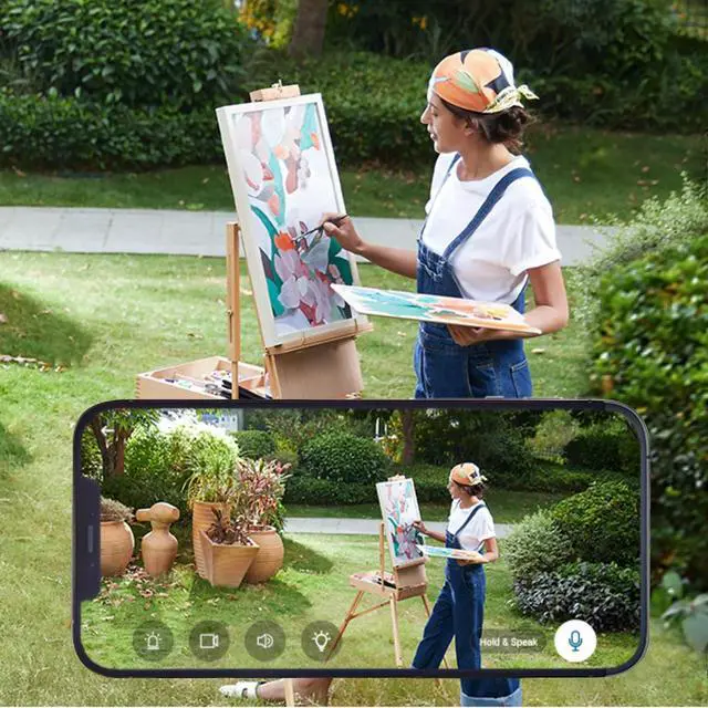 Alt view image 3 of 7 - DIXSG SoloCam S230 Wireless 2K Solar Powered Camera w/Spotlight, No Monthly Fee