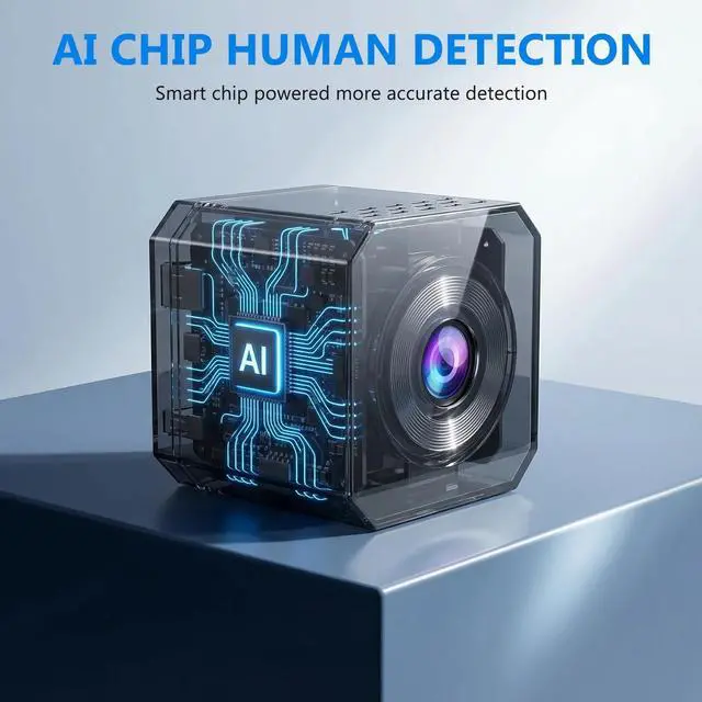 Alt view image 2 of 7 - DIXSG Mini Spy Camera Wireless, Small Hidden Camera with Night Vision, Spy Camera Hidden Camera for Home Security, Baby Monitor, Pet Camera, 32GB SD Card.