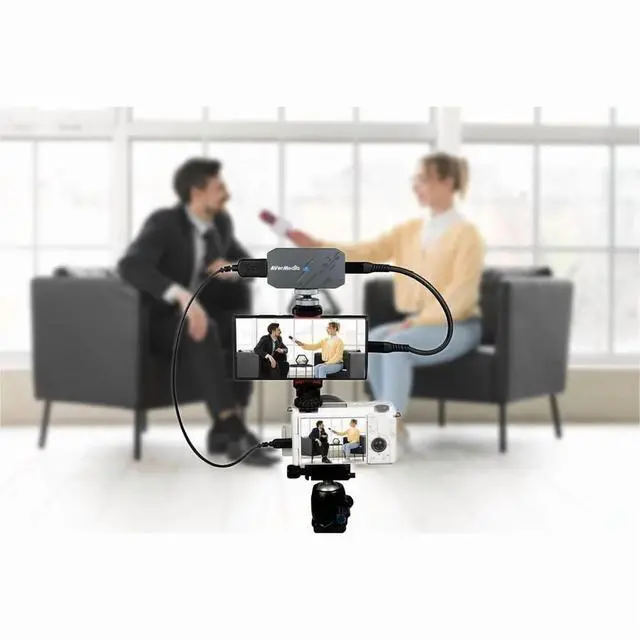 Alt view image 7 of 7 - DIXSG BU113G2 CamStream 4K Capture Card