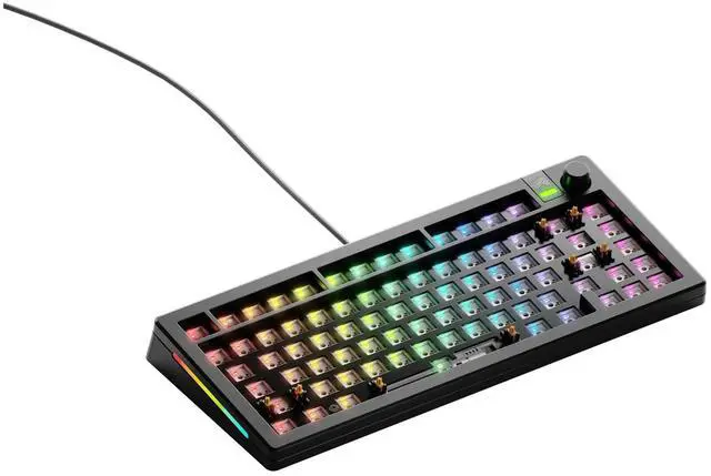 Main image of DIXSG Gaming GMMK 3 75% Barebones Wired Mechanical Gaming Keyboard, Hot-Swappable Switches